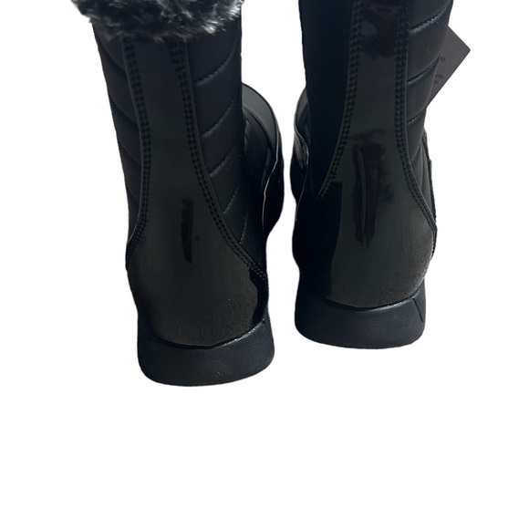 Totes Esther Waterproof Faux Fur Lined Ankle Winter Boot Size 9 - Picture 4 of 6